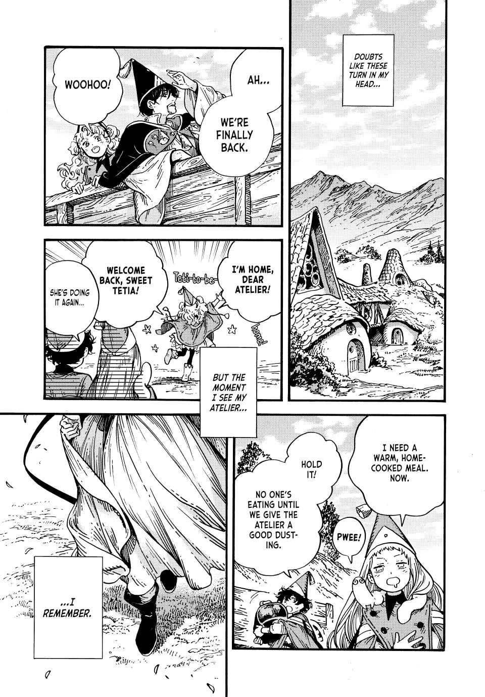 Tongari Booshi no Atorie chapter 93 page 25