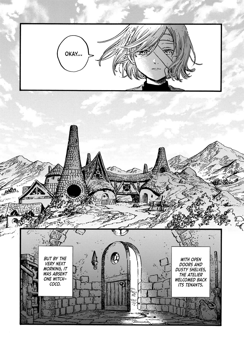 Tongari Booshi no Atorie chapter 93 page 28