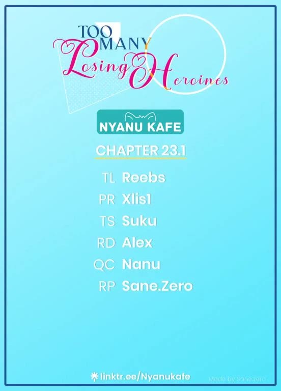 Too Many Losing Heroines! chapter 23 page 1