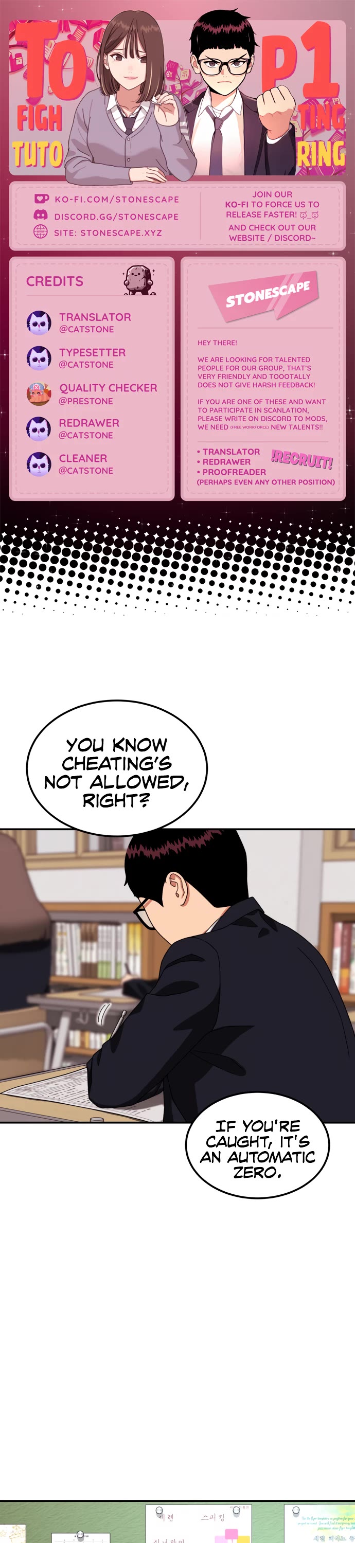 Top 1 Fighting Tutoring chapter 3 page 1