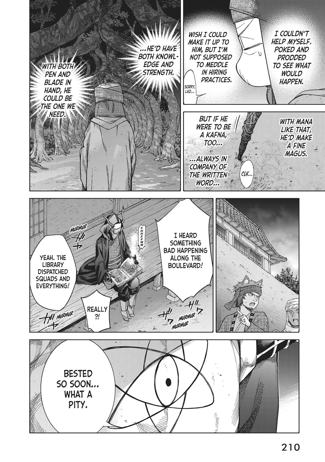 Toshokan no Daimajutsushi chapter 13 page 67