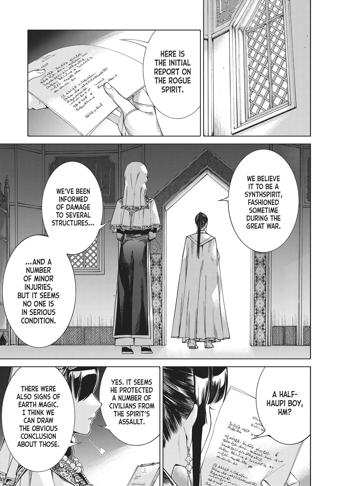 Toshokan no Daimajutsushi chapter 13 page 70