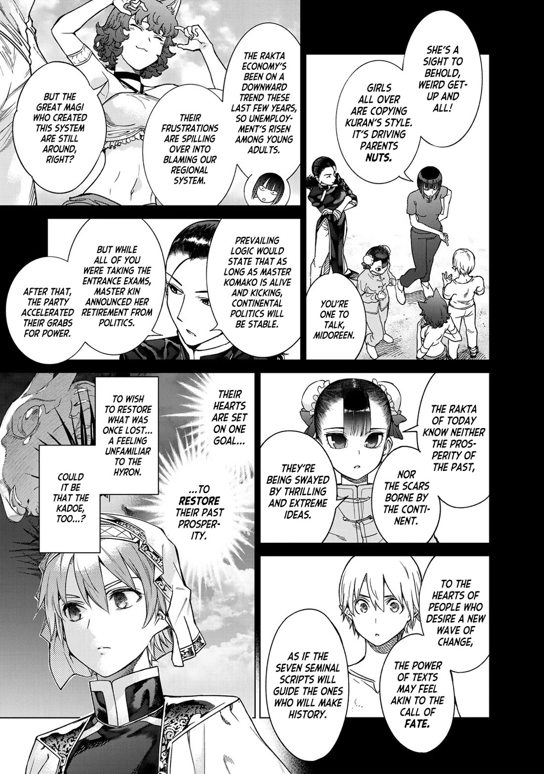 Toshokan no Daimajutsushi chapter 39 page 36