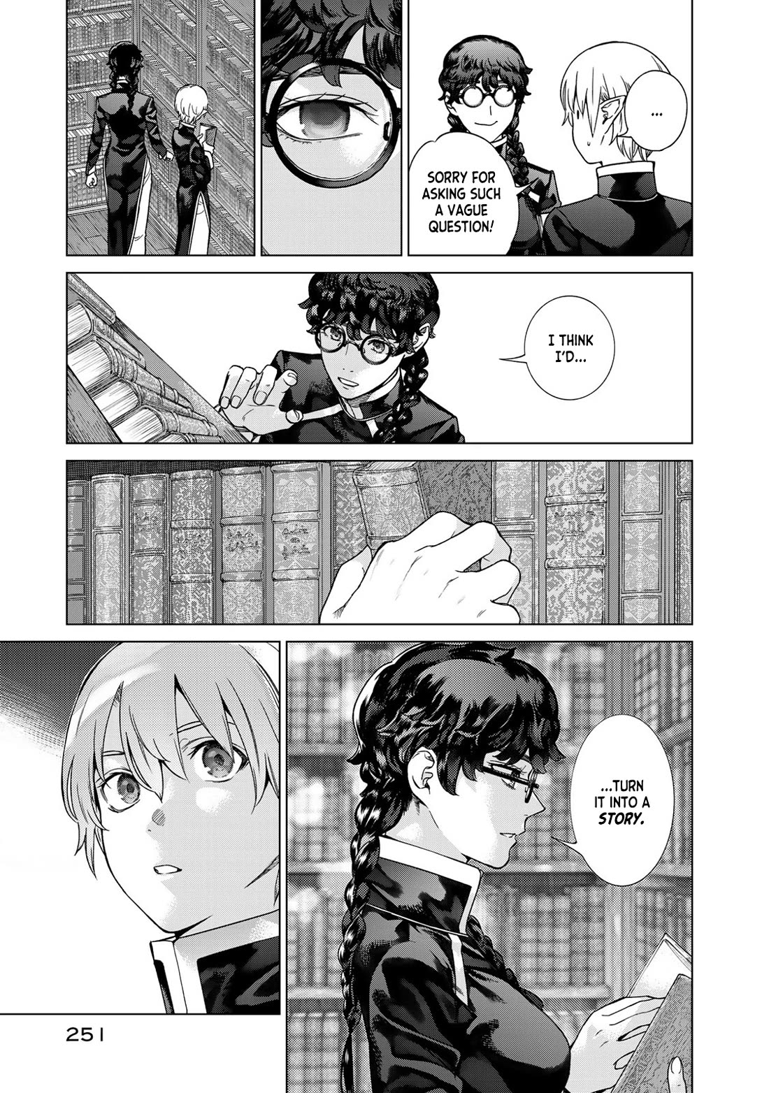 Toshokan no Daimajutsushi chapter 39 page 47