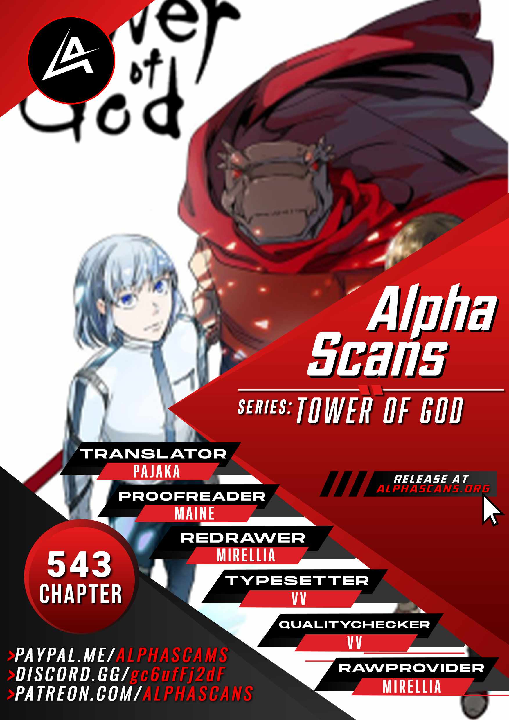 Tower of God chapter 543 page 1