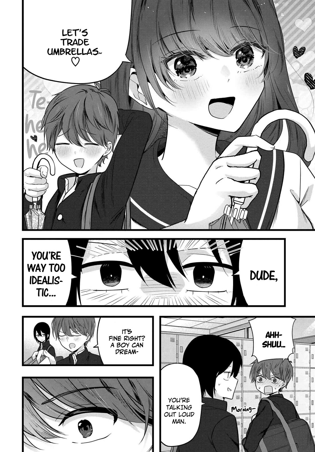Tozaki-san Is Cold Only to Me chapter 3 page 2