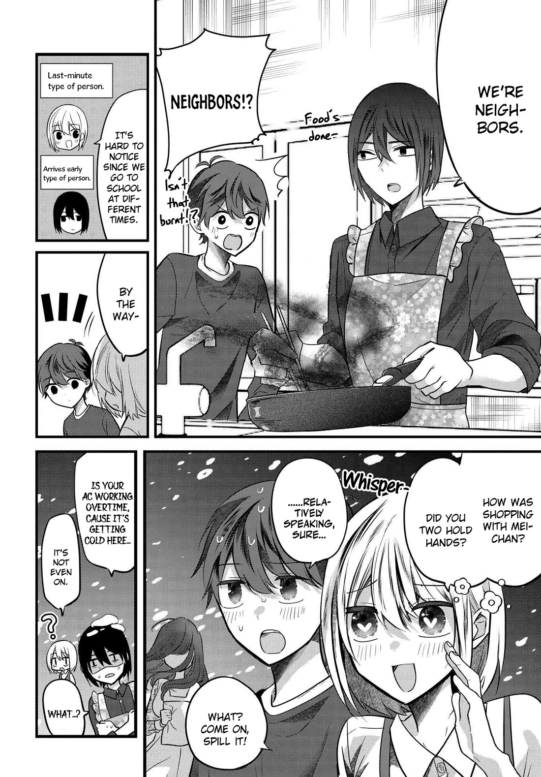 Tozaki-san Is Cold Only to Me chapter 7 page 22