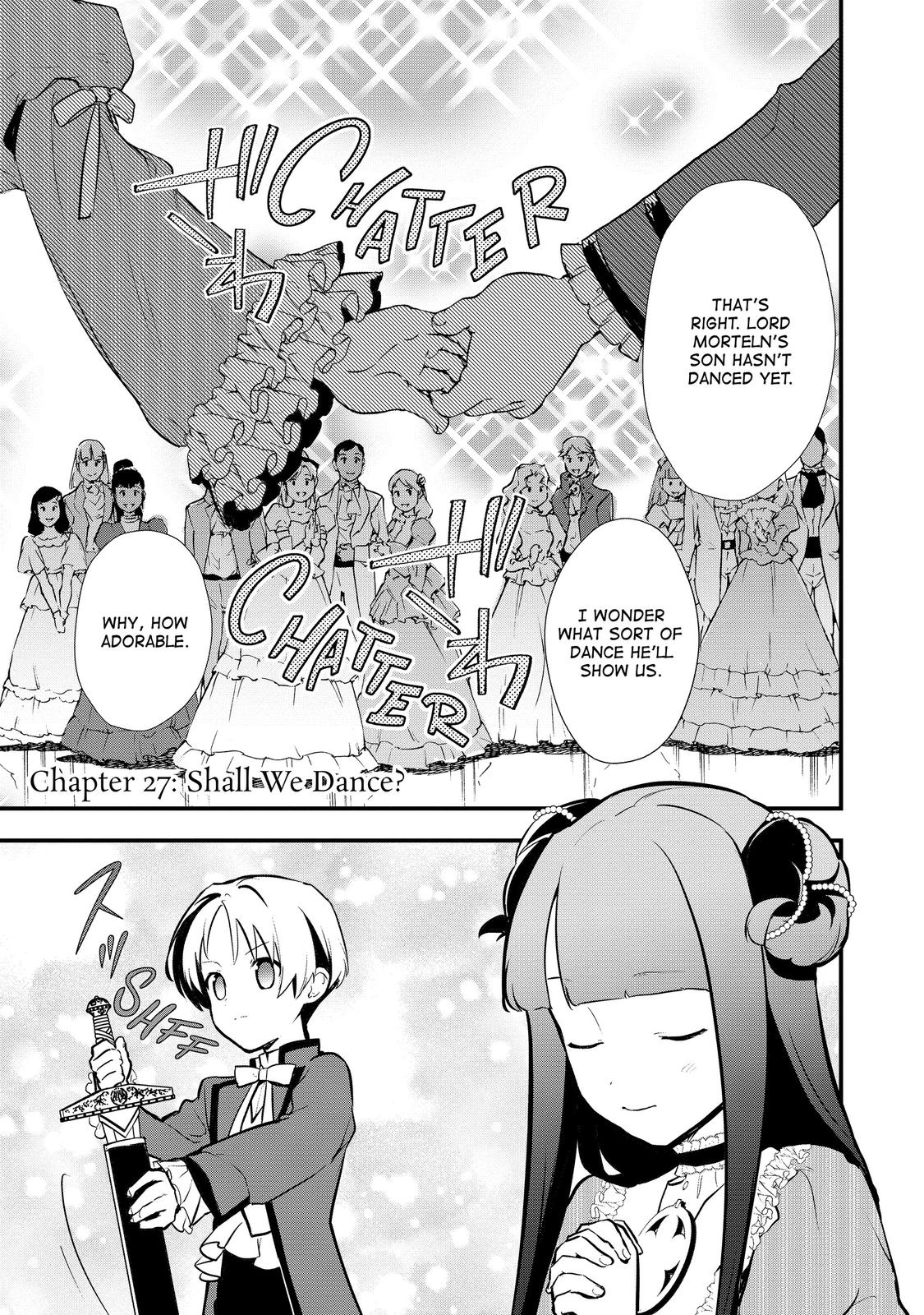 Treat of Reincarnation: The Advent of the Almighty Pastry Chef chapter 27 page 1