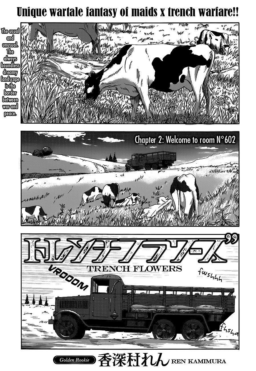 Trench Flowers chapter 2 page 1