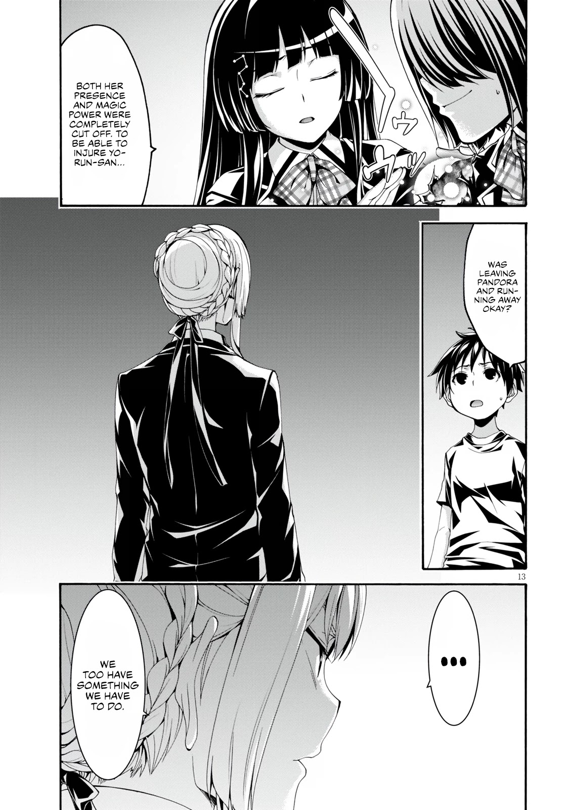 Trinity Seven: 7-Nin no Mahoutsukai chapter 128 page 15