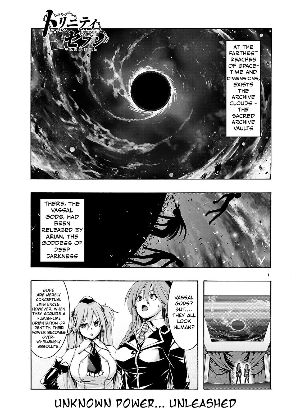 Trinity Seven: 7-Nin no Mahoutsukai chapter 161 page 2