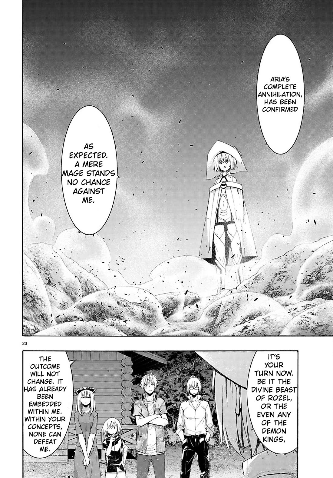 Trinity Seven: 7-Nin no Mahoutsukai chapter 161 page 21