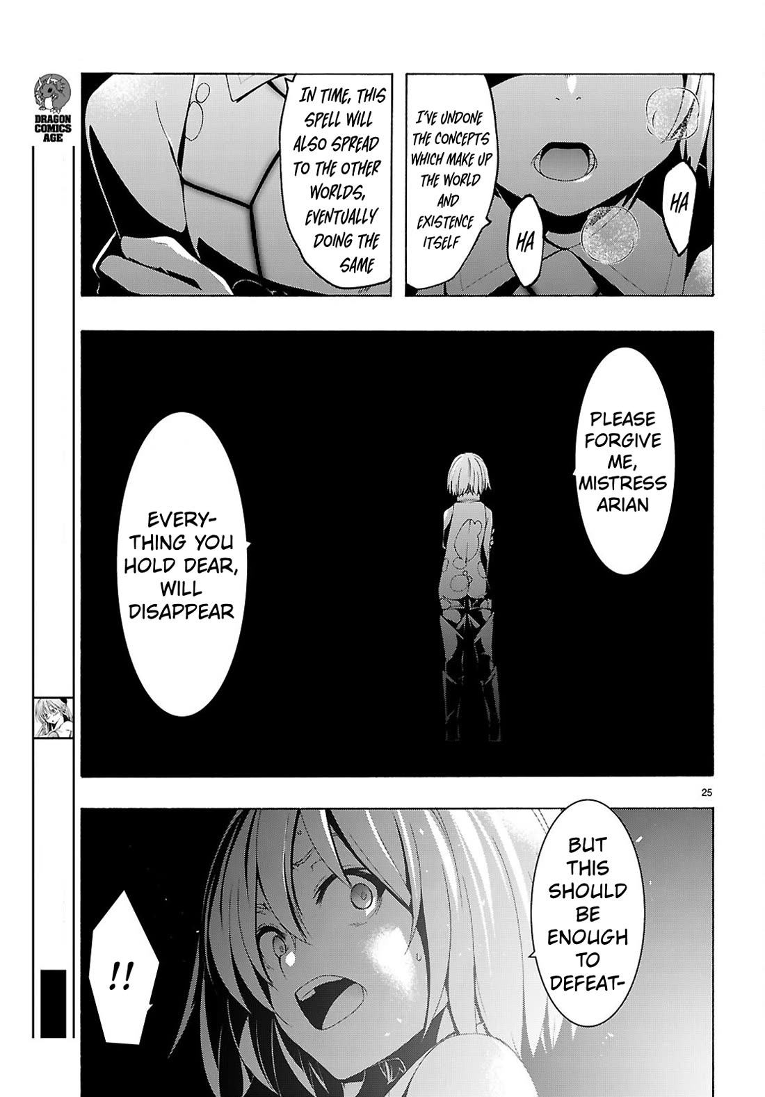 Trinity Seven: 7-Nin no Mahoutsukai chapter 162 page 26