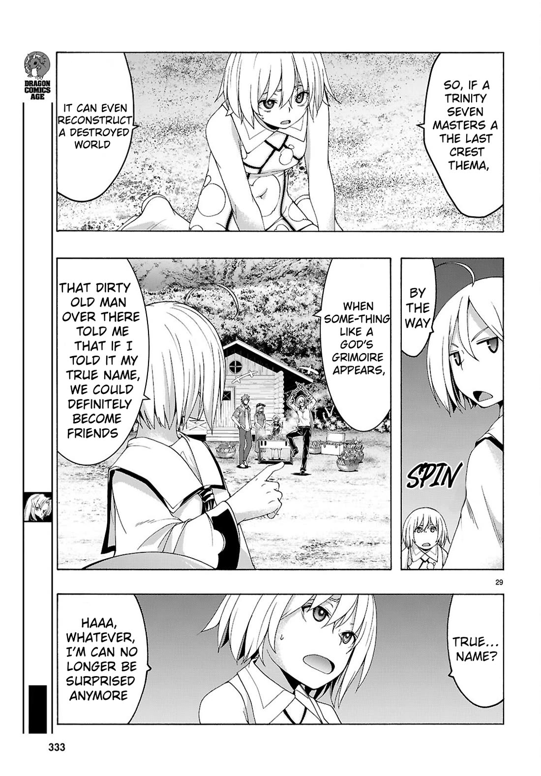 Trinity Seven: 7-Nin no Mahoutsukai chapter 162 page 30