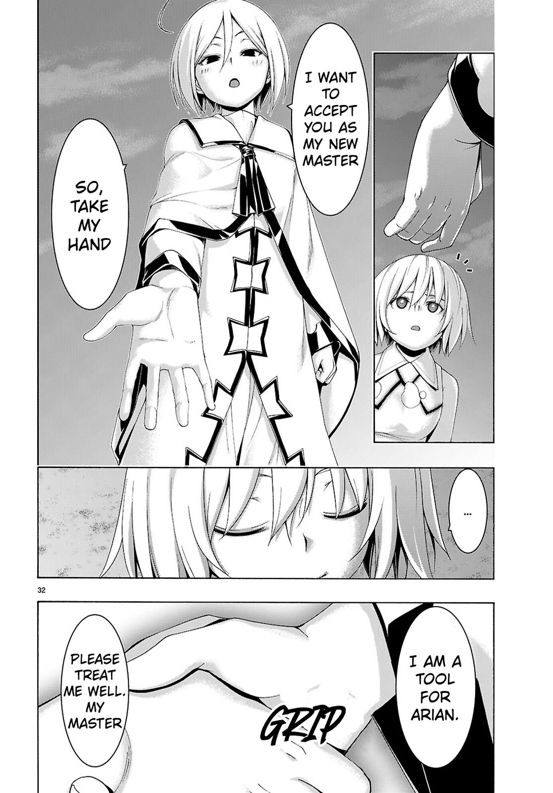 Trinity Seven: 7-Nin no Mahoutsukai chapter 162 page 33