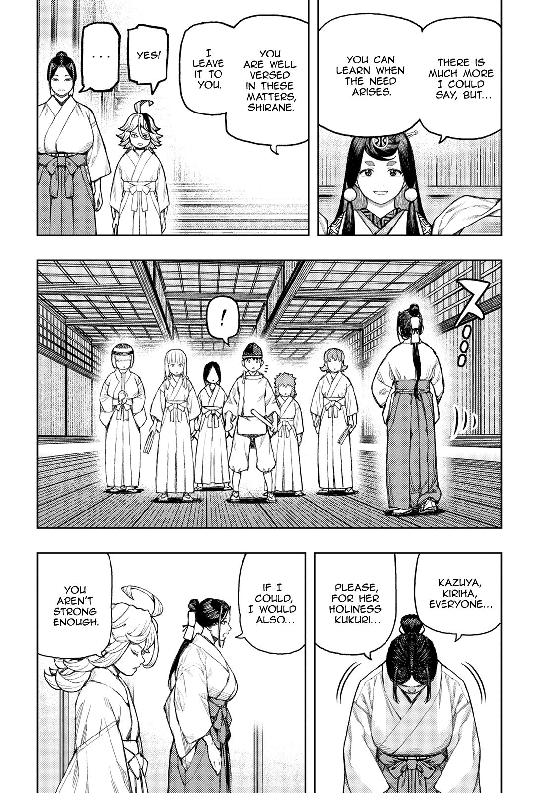 Tsugumomo chapter 136 page 17