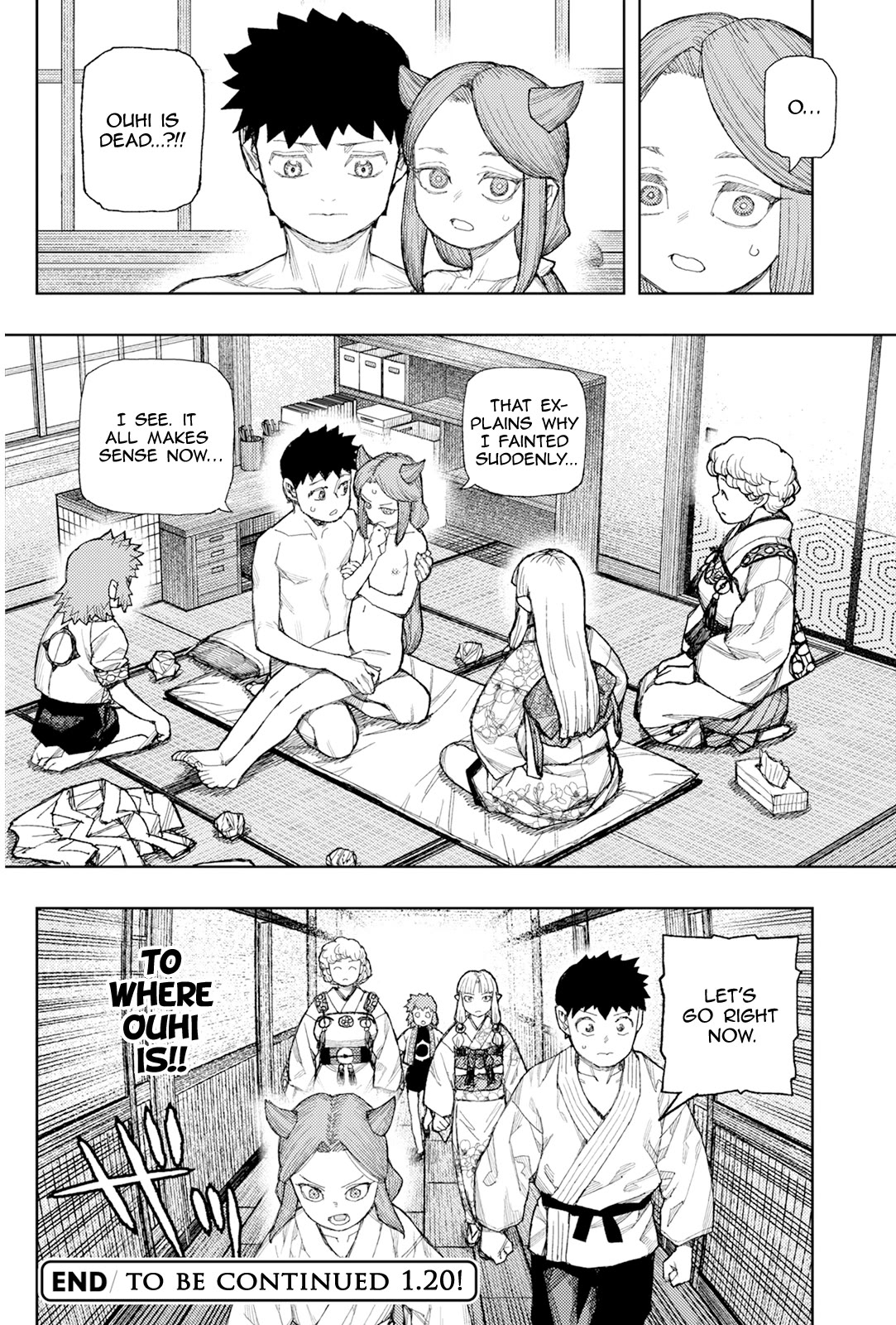 Tsugumomo chapter 182.2 page 15