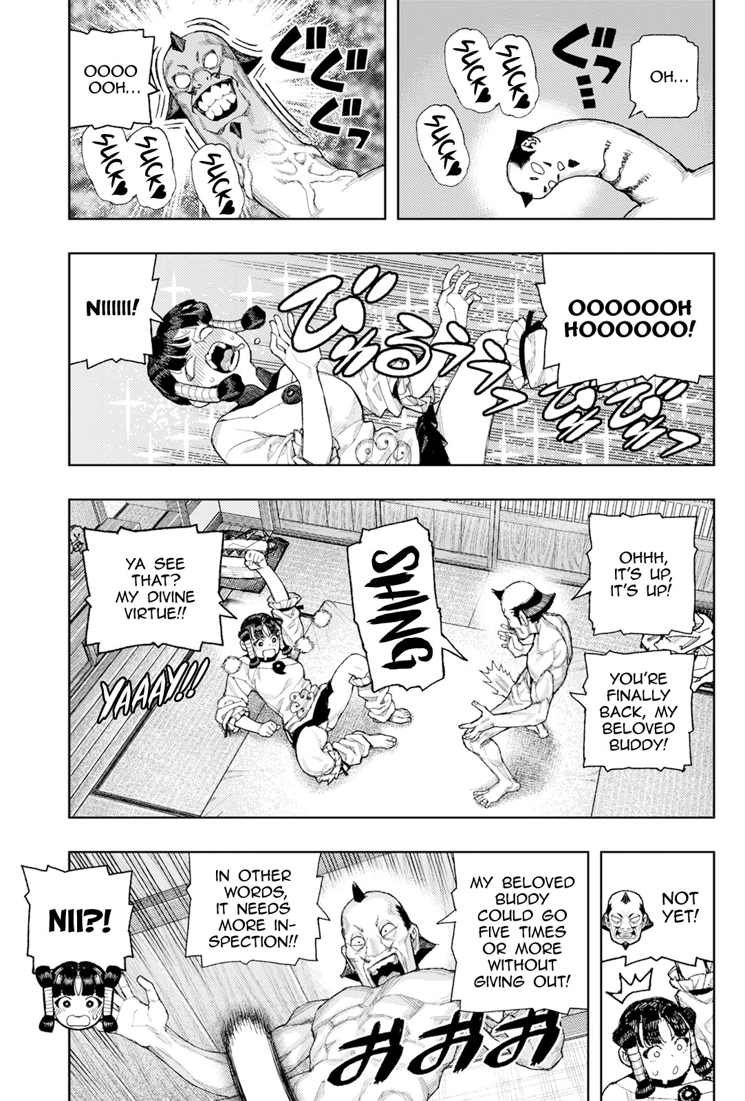 Tsugumomo chapter 183.2 page 10