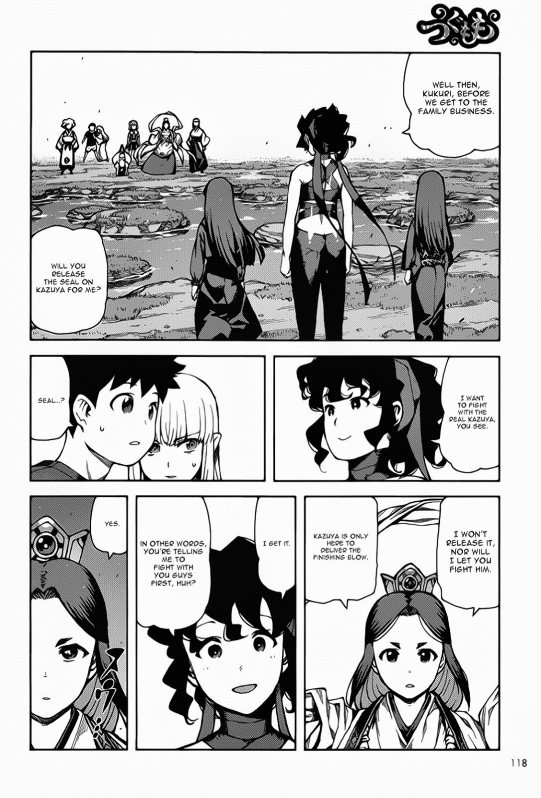 Tsugumomo chapter 68 page 9