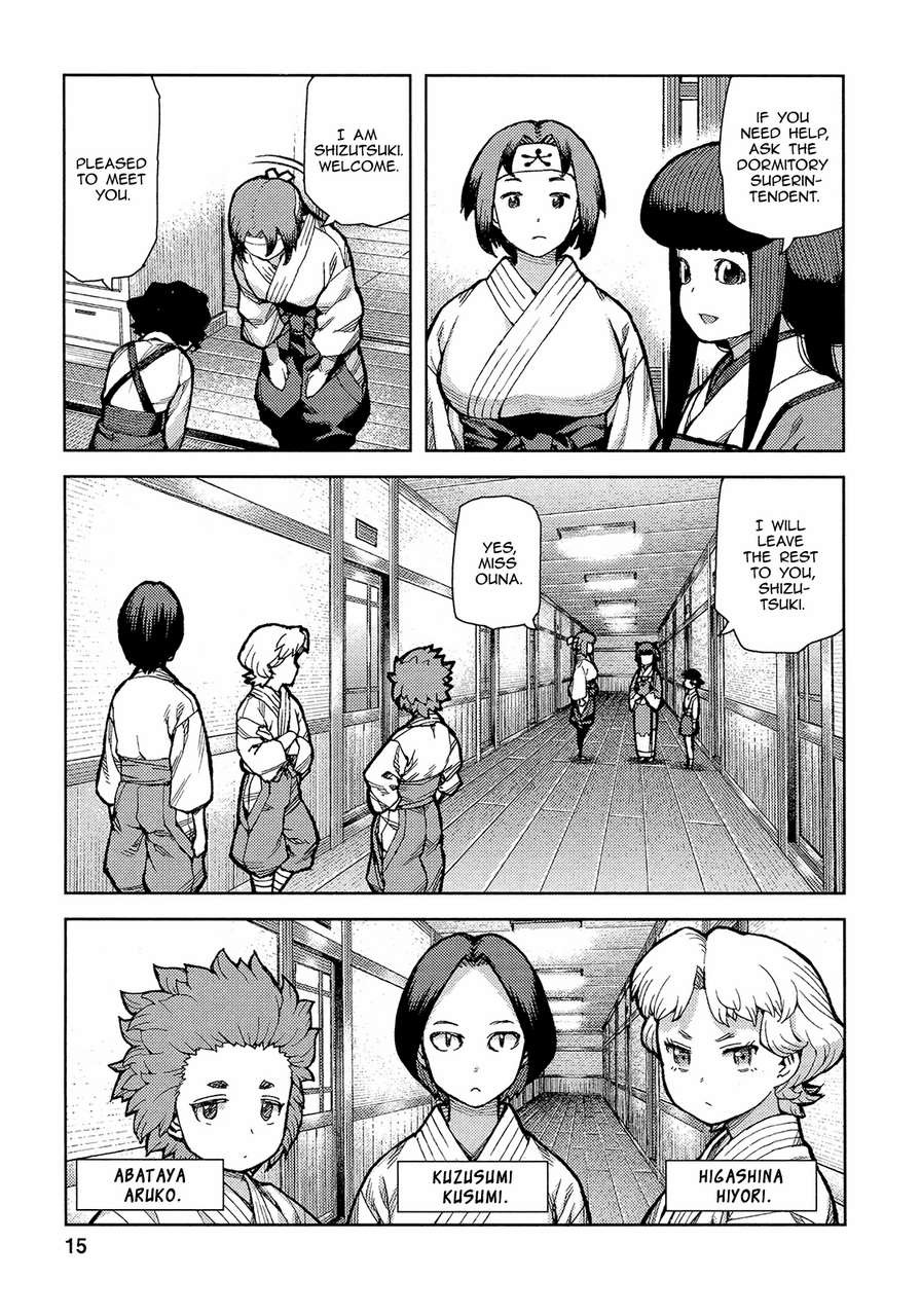 Tsugumomo chapter 72 page 18