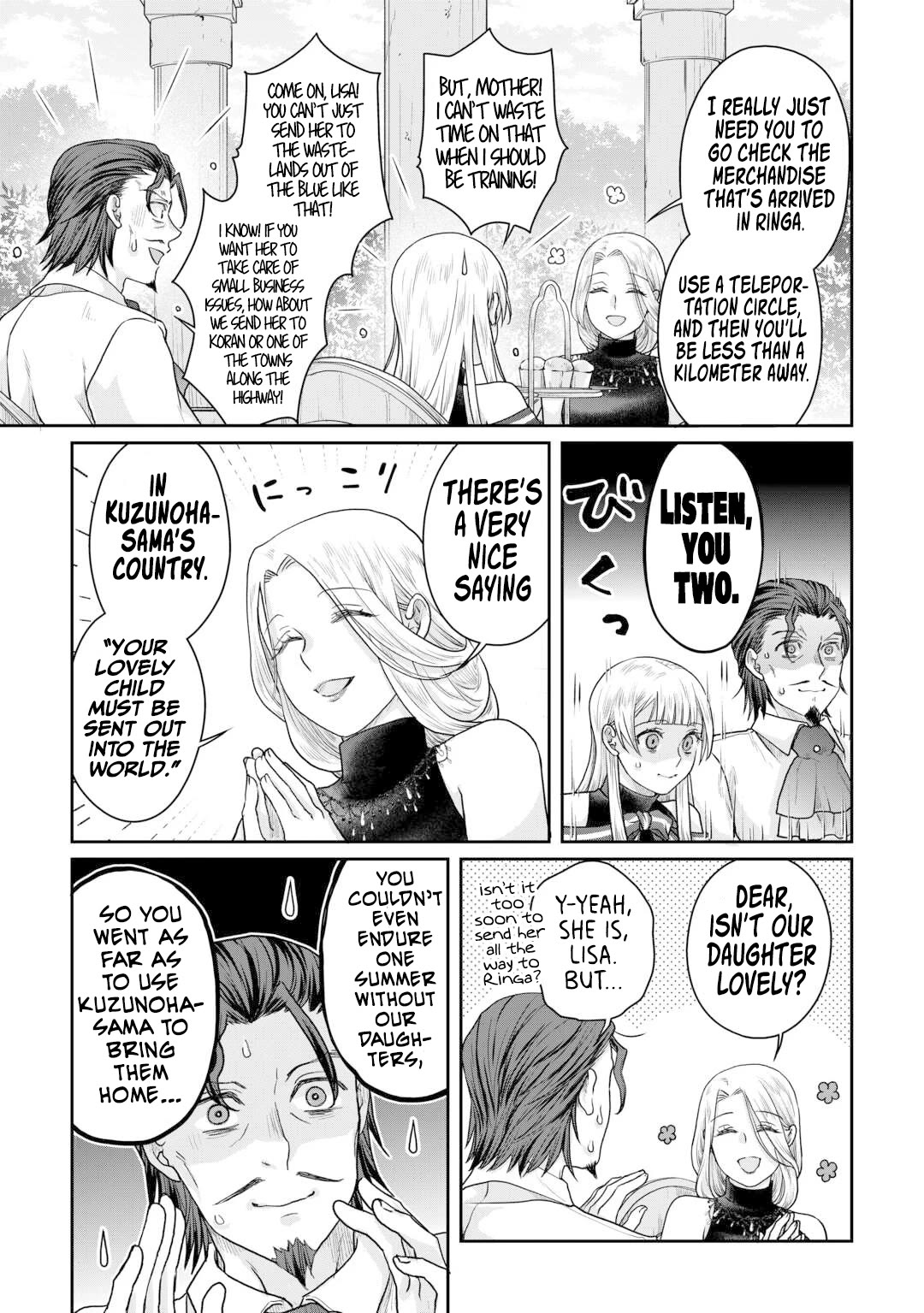 Tsuki ga Michibiku Isekai Douchuu chapter 102 page 20