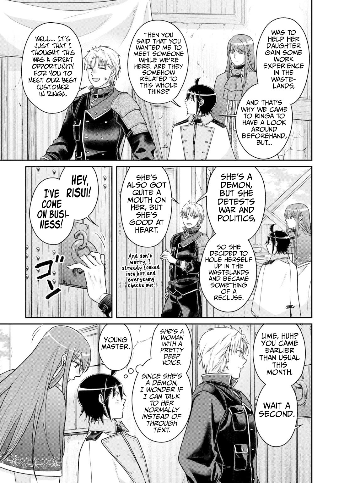 Tsuki ga Michibiku Isekai Douchuu chapter 102 page 22