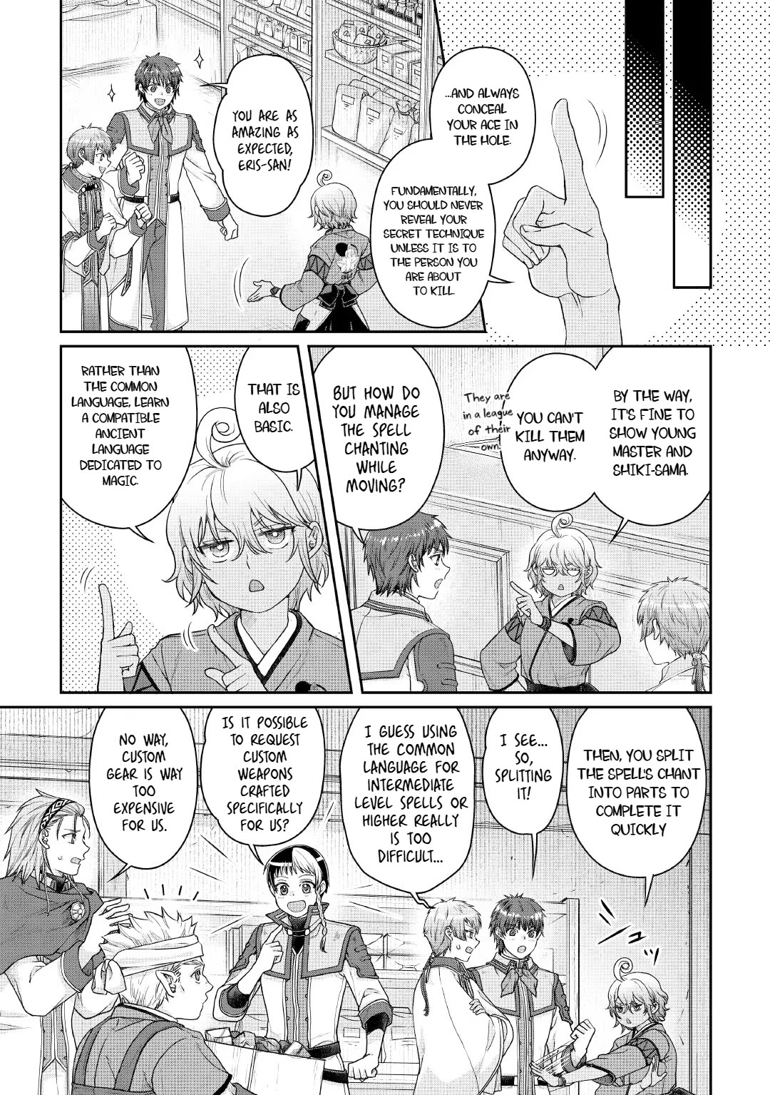 Tsuki ga Michibiku Isekai Douchuu chapter 114 page 3