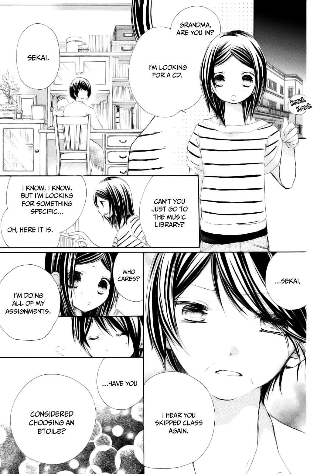 Tsuki to Sekai to Etoile chapter 7 page 8