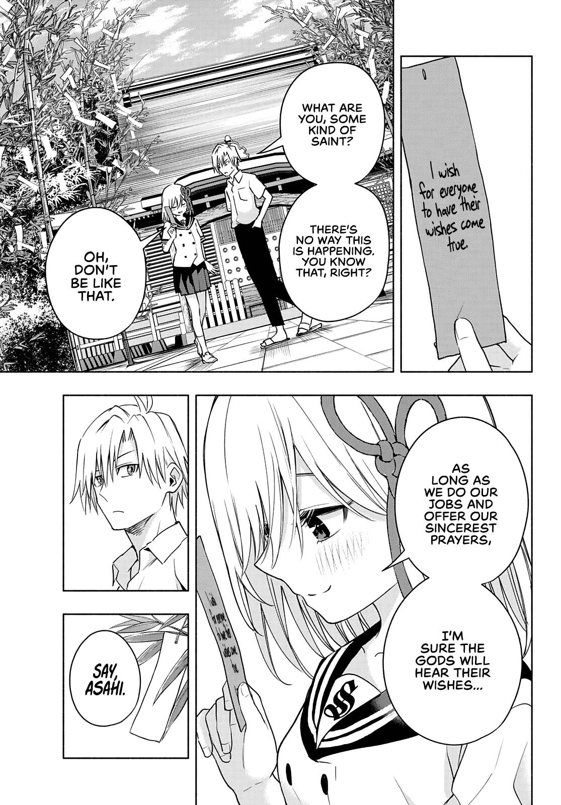 Tying the Knot with an Amagami Sister chapter 44 page 14