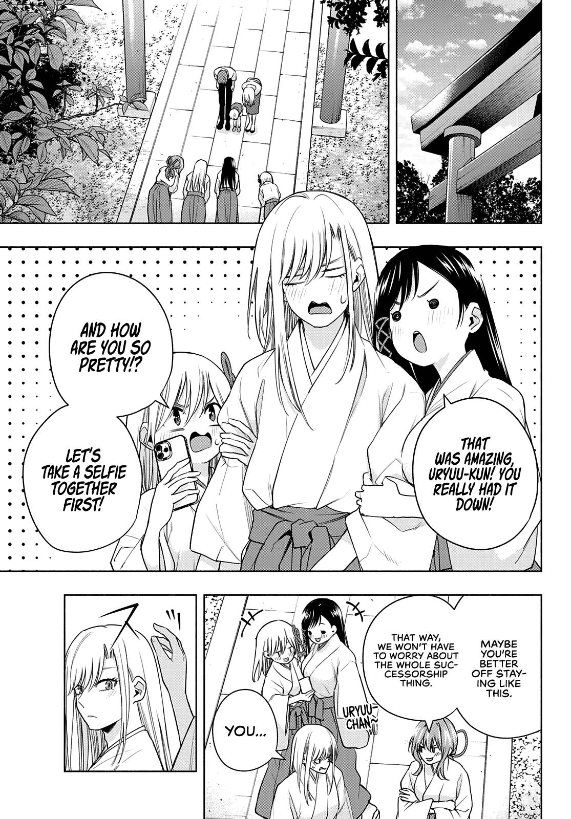 Tying the Knot with an Amagami Sister chapter 64 page 21