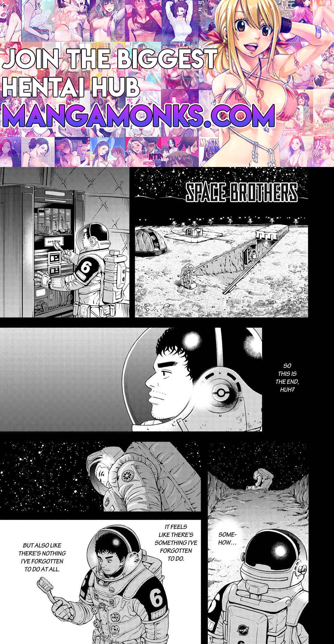 Uchuu Kyoudai chapter 390 page 1