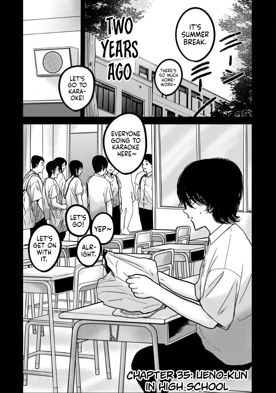 Ueno-kun Has Been Developed chapter 35 page 1