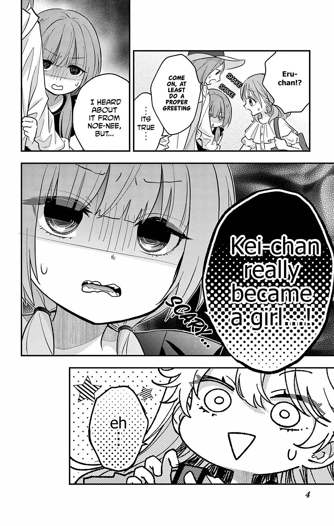 Uesugi-kun Wants to Quit Being a Girl chapter 23.1 page 4