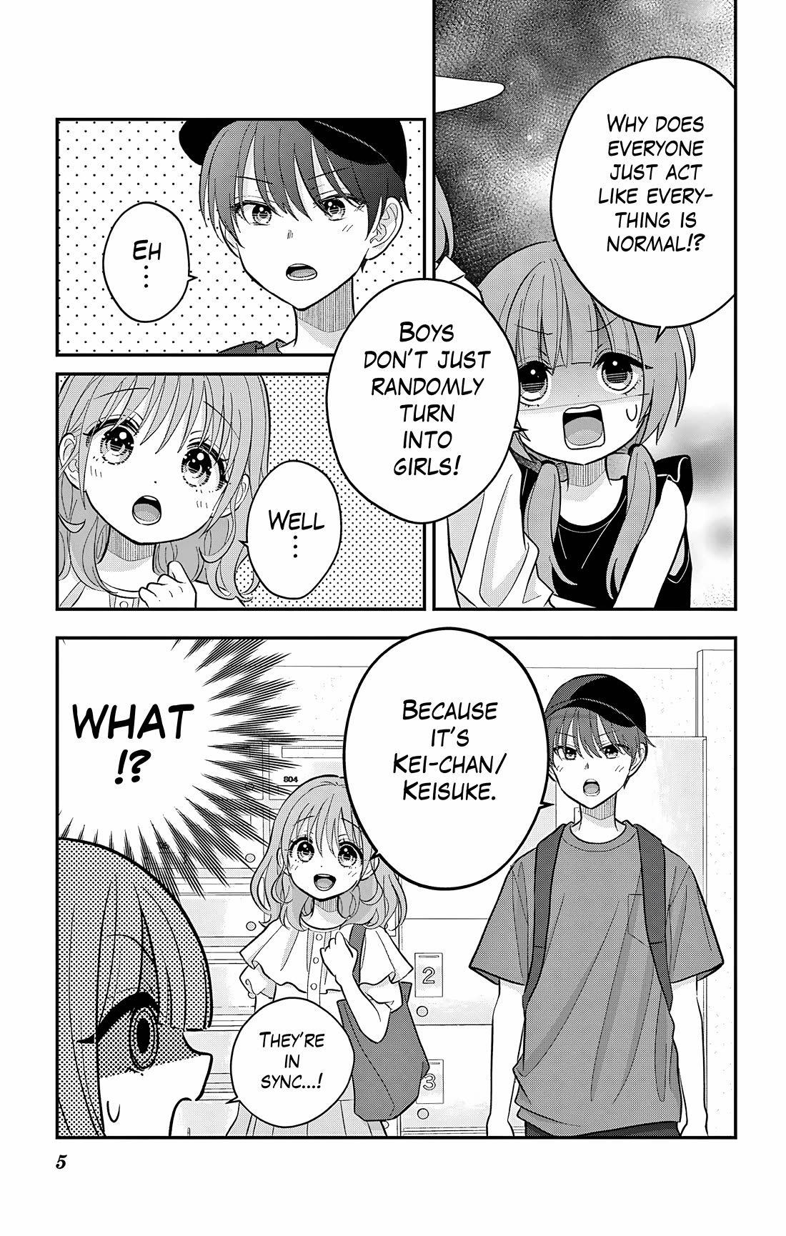 Uesugi-kun Wants to Quit Being a Girl chapter 23.1 page 5