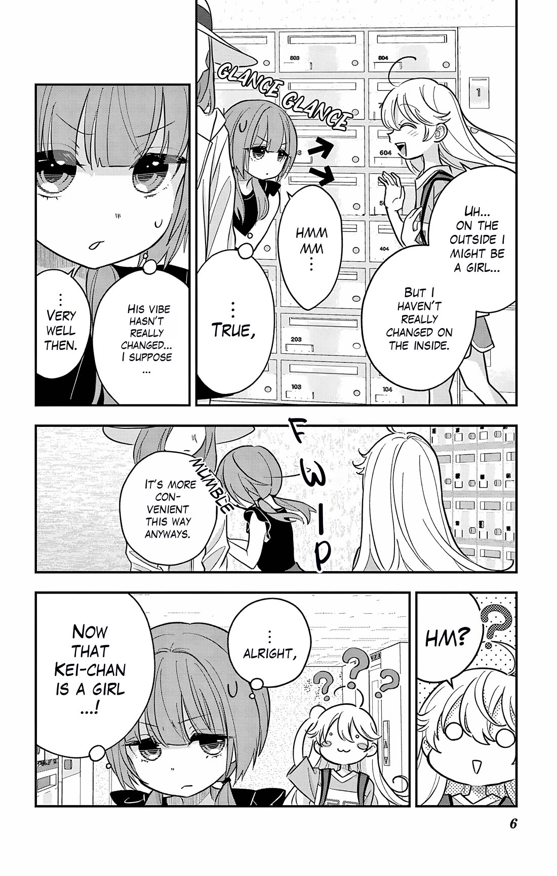 Uesugi-kun Wants to Quit Being a Girl chapter 23.1 page 6