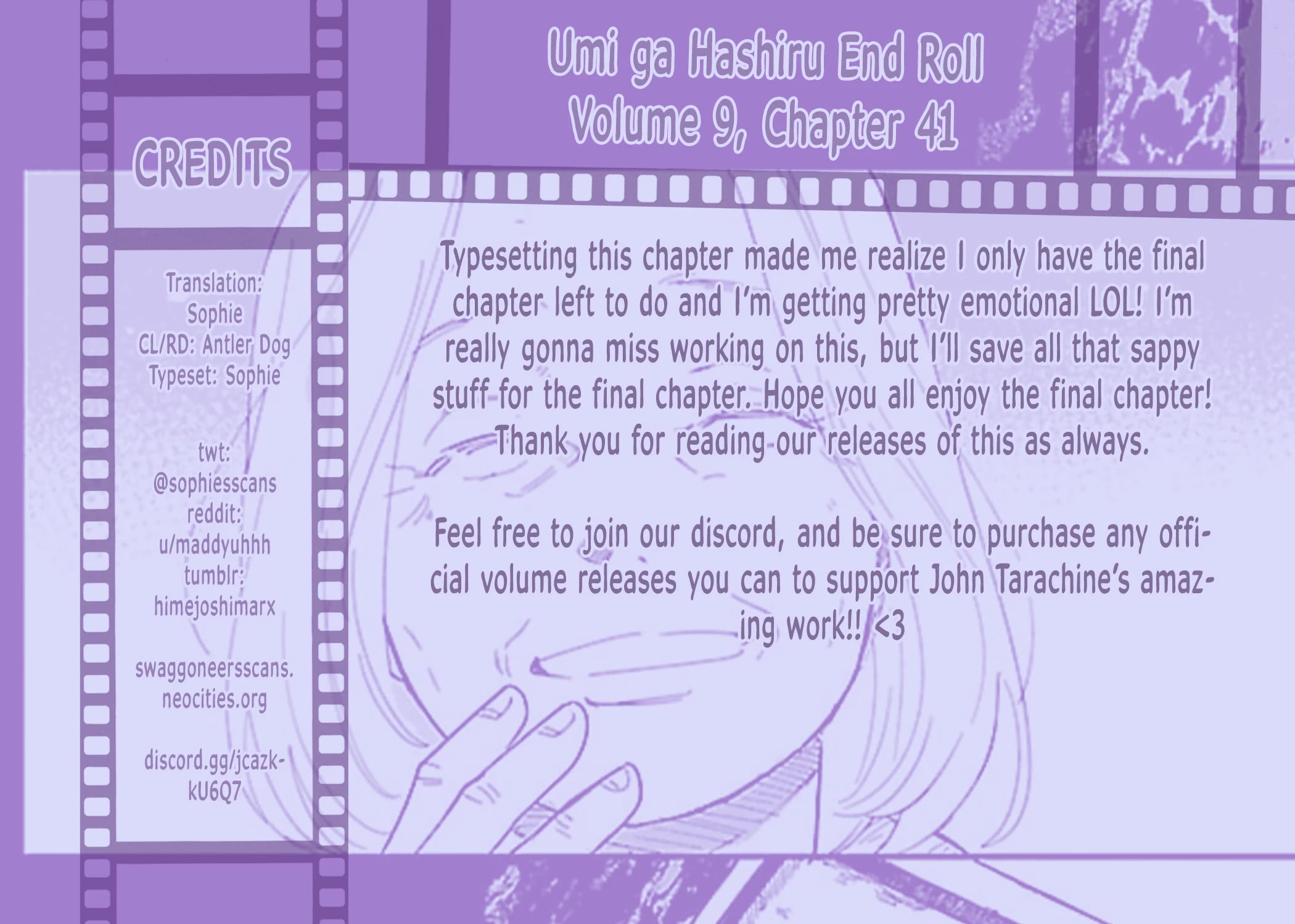 Umi ga Hashiru End Roll chapter 41 page 32