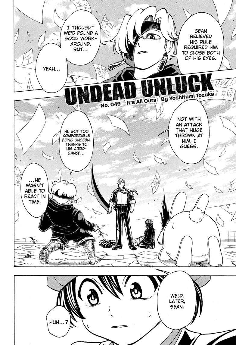 Undead Unluck chapter 49 page 2