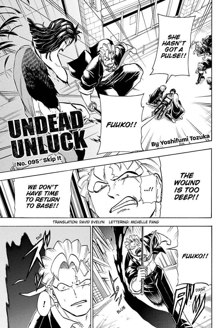 Undead Unluck chapter 95 page 1