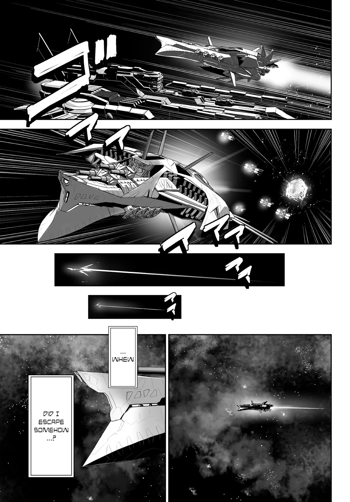 Unparalleled Path ~ Reincarnated as the AI for a Space Battleship ~ chapter 1 page 27