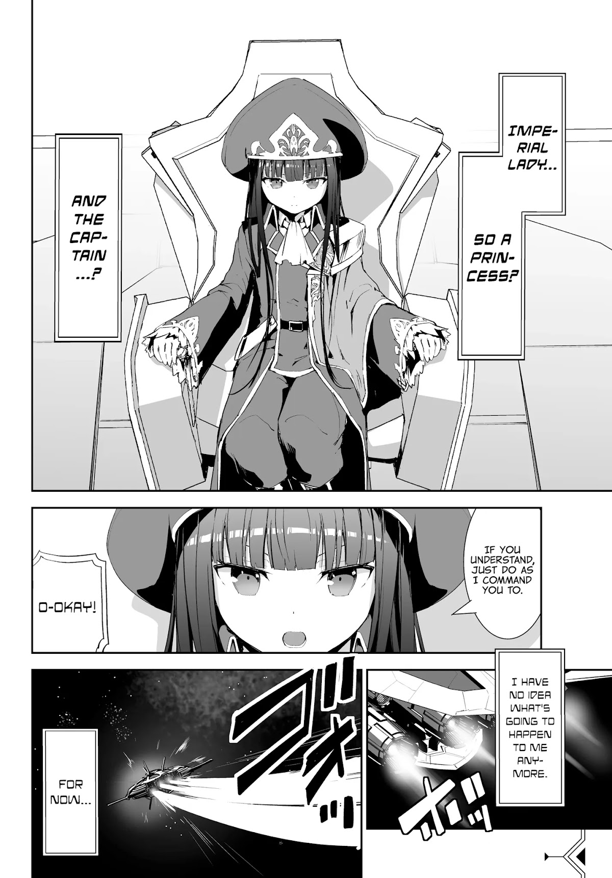 Unparalleled Path ~ Reincarnated as the AI for a Space Battleship ~ chapter 1 page 31