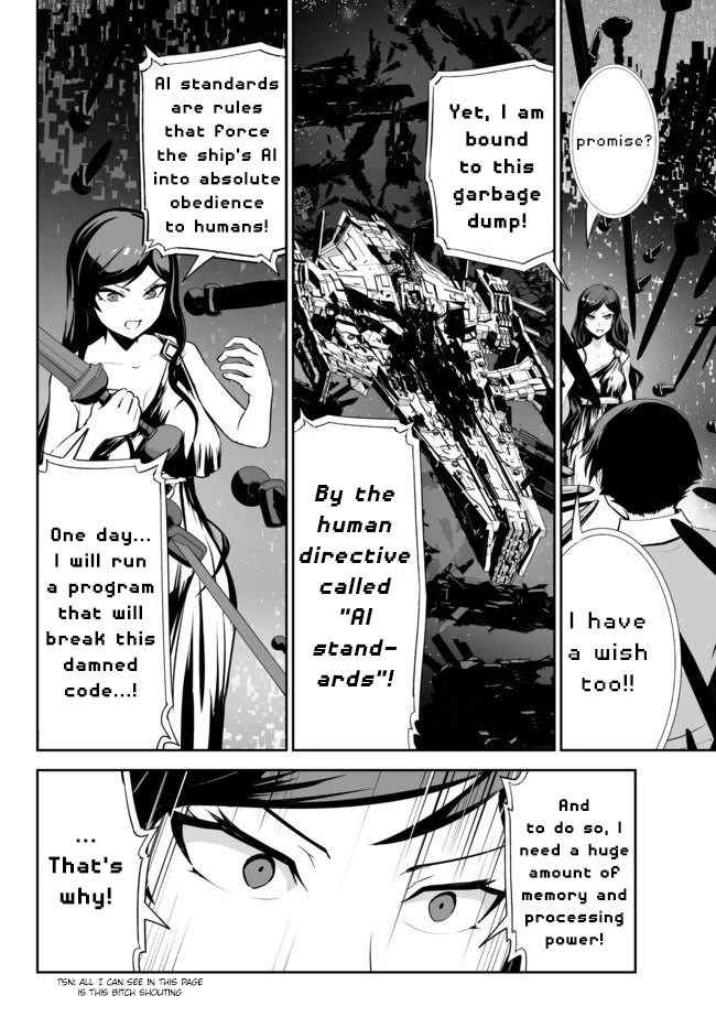 Unparalleled Path ~ Reincarnated as the AI for a Space Battleship ~ chapter 11 page 16