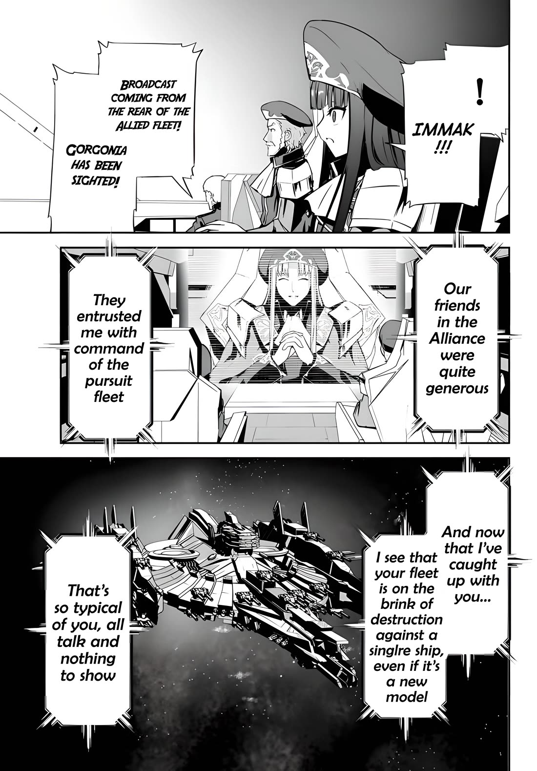 Unparalleled Path ~ Reincarnated as the AI for a Space Battleship ~ chapter 13 page 7