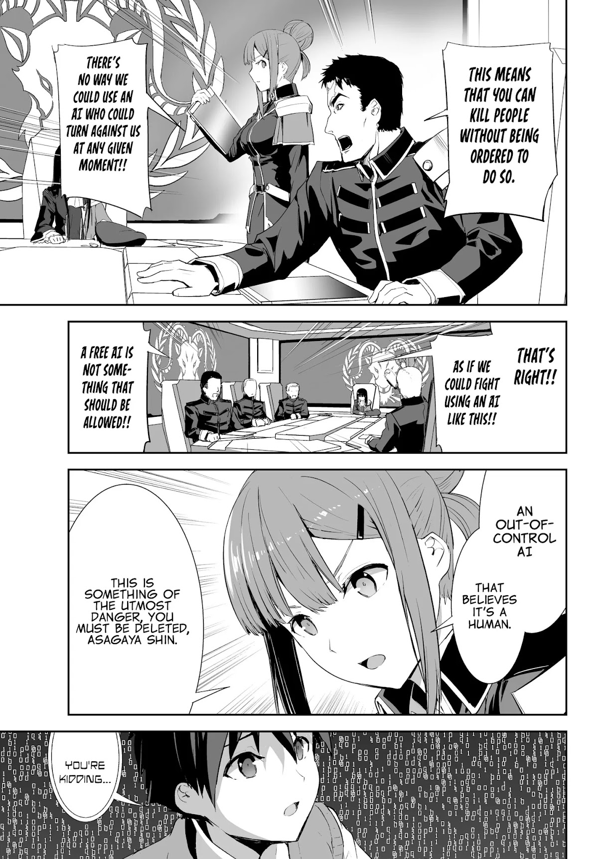 Unparalleled Path ~ Reincarnated as the AI for a Space Battleship ~ chapter 2 page 16