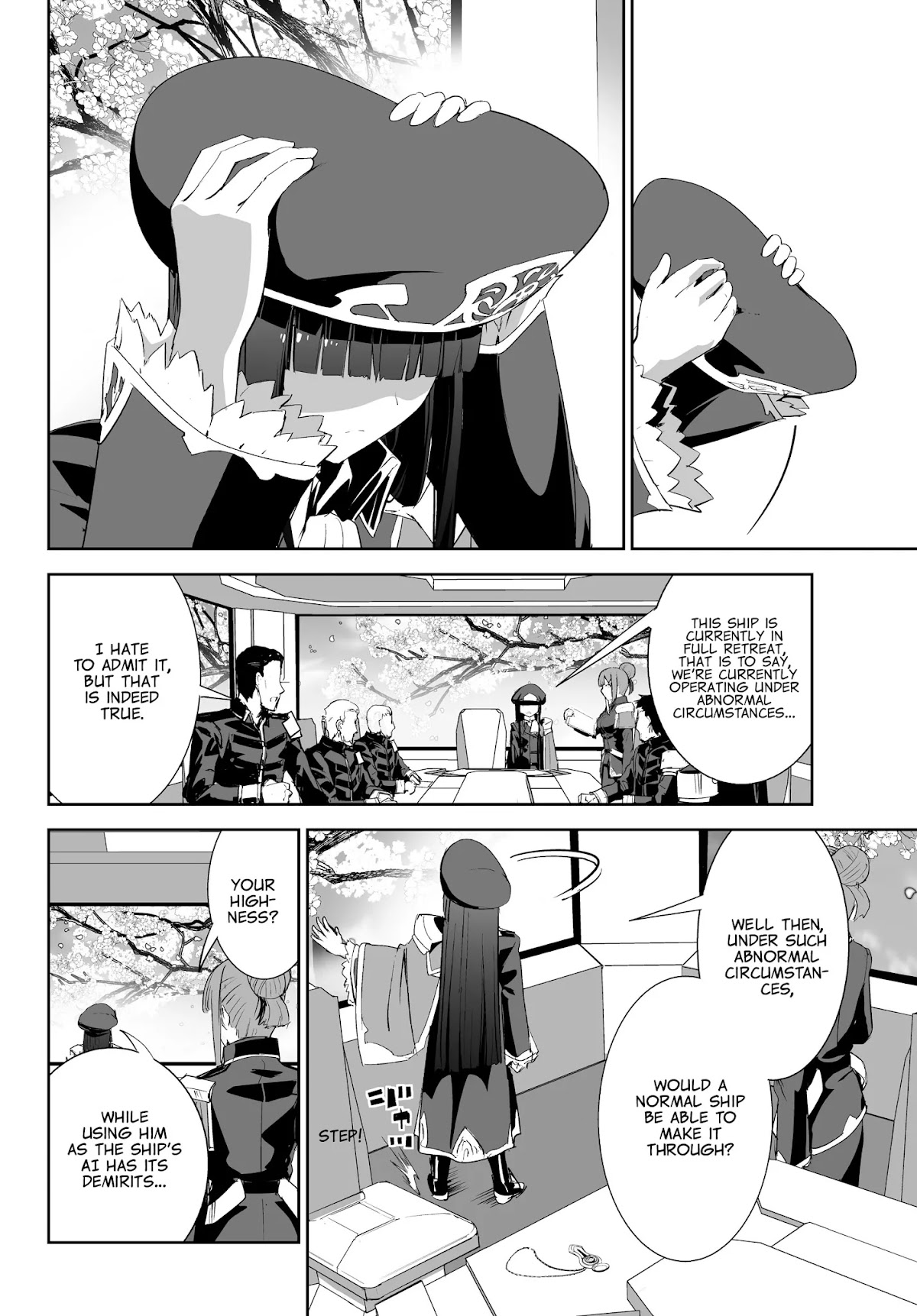 Unparalleled Path ~ Reincarnated as the AI for a Space Battleship ~ chapter 2 page 21