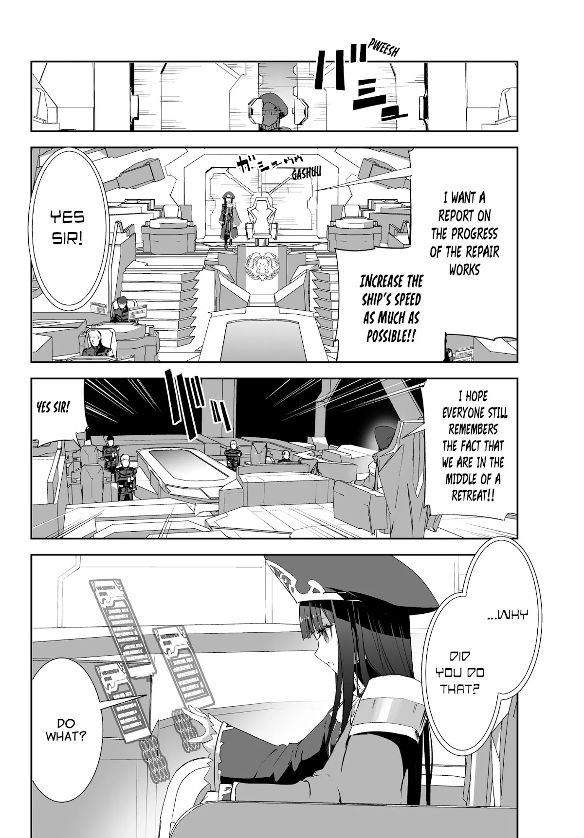 Unparalleled Path ~ Reincarnated as the AI for a Space Battleship ~ chapter 2 page 29