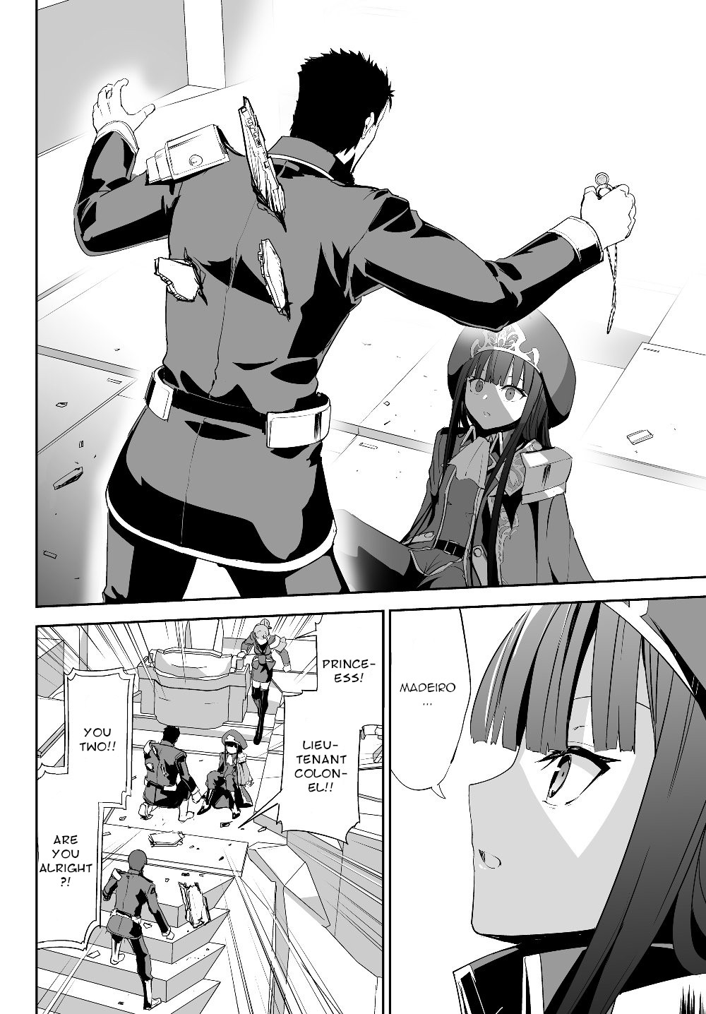 Unparalleled Path ~ Reincarnated as the AI for a Space Battleship ~ chapter 3 page 22