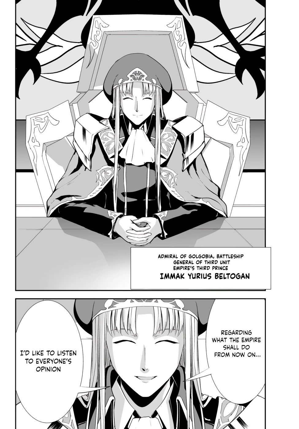 Unparalleled Path ~ Reincarnated as the AI for a Space Battleship ~ chapter 5 page 13