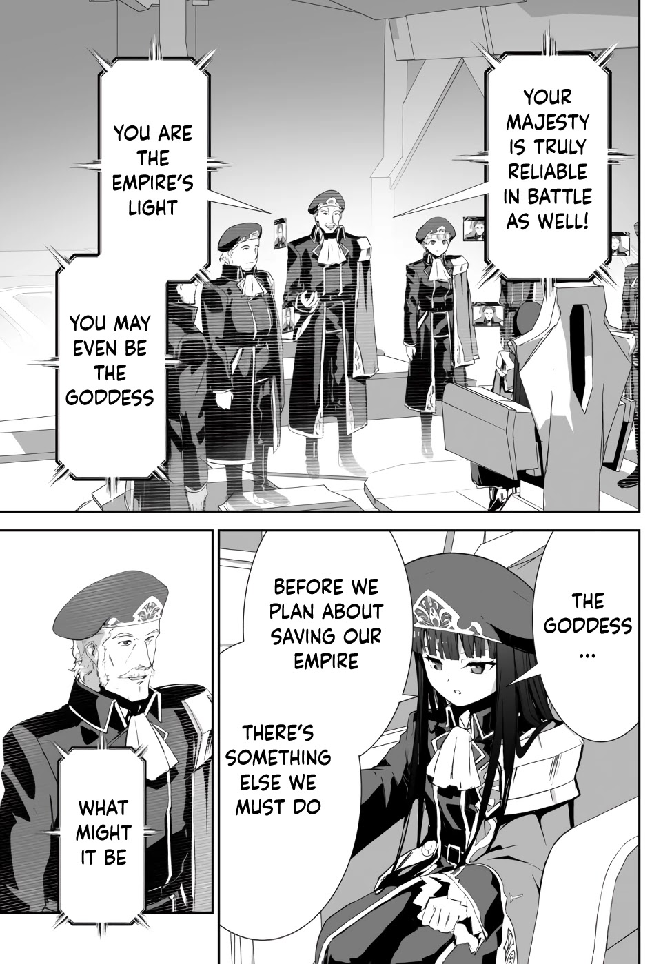 Unparalleled Path ~ Reincarnated as the AI for a Space Battleship ~ chapter 6 page 36