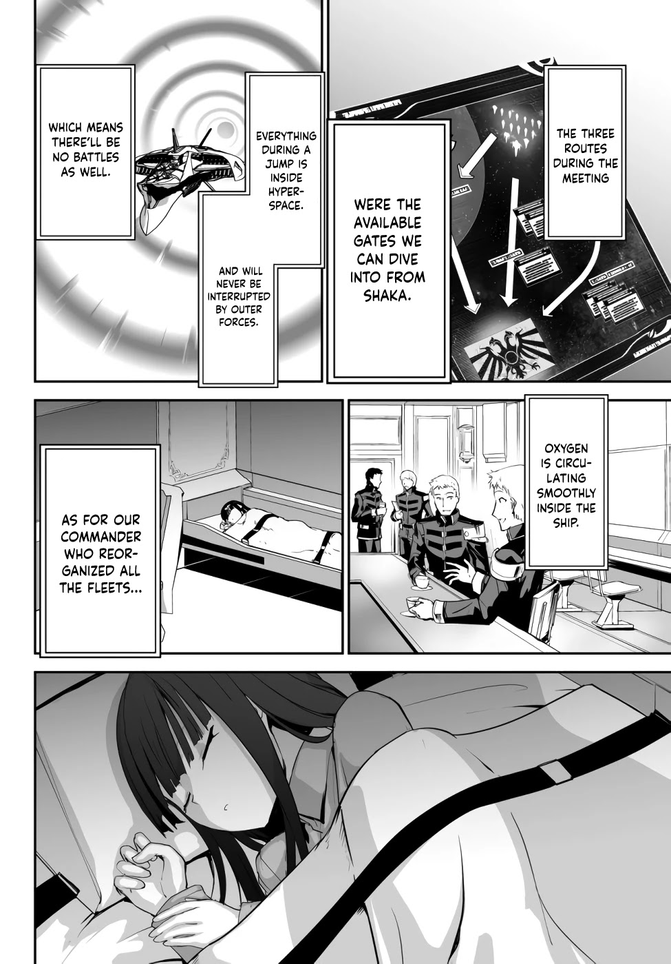 Unparalleled Path ~ Reincarnated as the AI for a Space Battleship ~ chapter 7 page 13