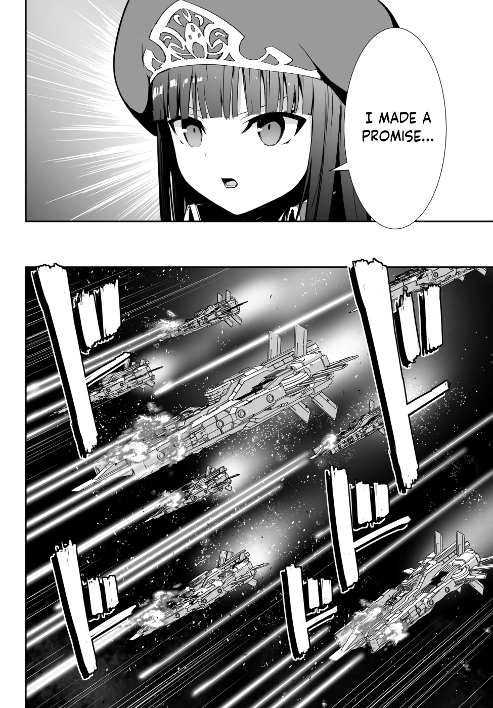 Unparalleled Path ~ Reincarnated as the AI for a Space Battleship ~ chapter 8 page 28